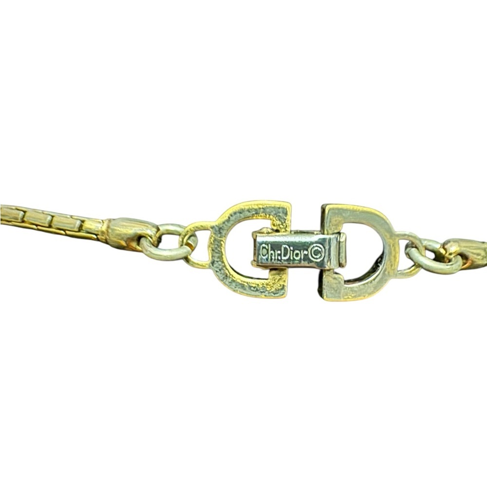 Dior Gold Plated Necklace - Picture 2 of 4